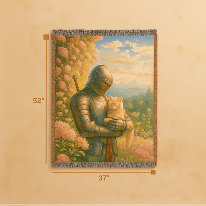 Knight’s Woven Blanket